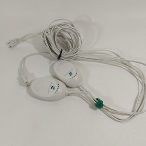Westpoint Stevens Electric Heated Blanket Dual Controller 3 Prong Model 202‎